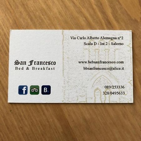 Bed & Breakfast San Francesco Salerno Ngoại thất bức ảnh