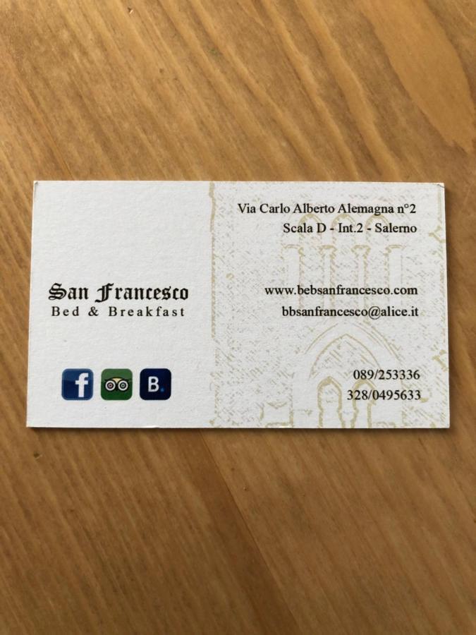 Bed & Breakfast San Francesco Salerno Ngoại thất bức ảnh